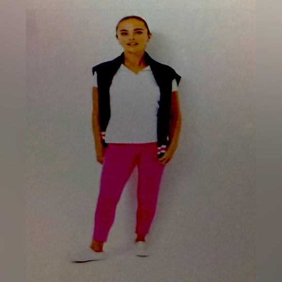 Lilly Pulitzer Corso pants upf 50+ new without tags‎ passionfruit pink sz 10